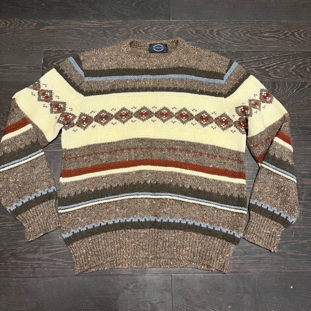 Vintage Jantzen Men’s Acrylic Wool Sweater Large